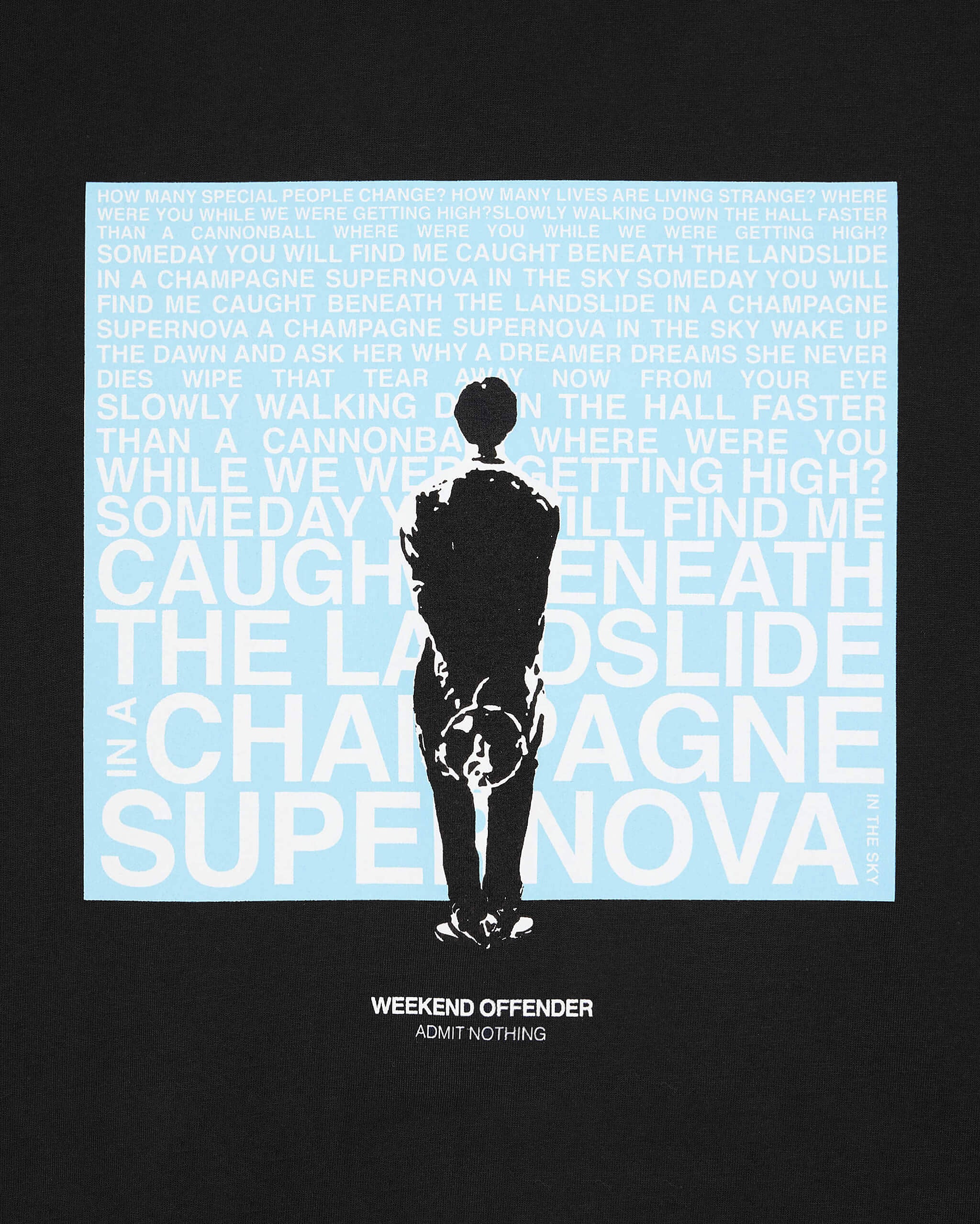 Weekend Offender Supernova T-shirt in White – RD1 Clothing Weekend Offender Supernova T-shirt in White – RD1 Clothing
