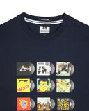Sleeves Graphic T-Shirt Navy