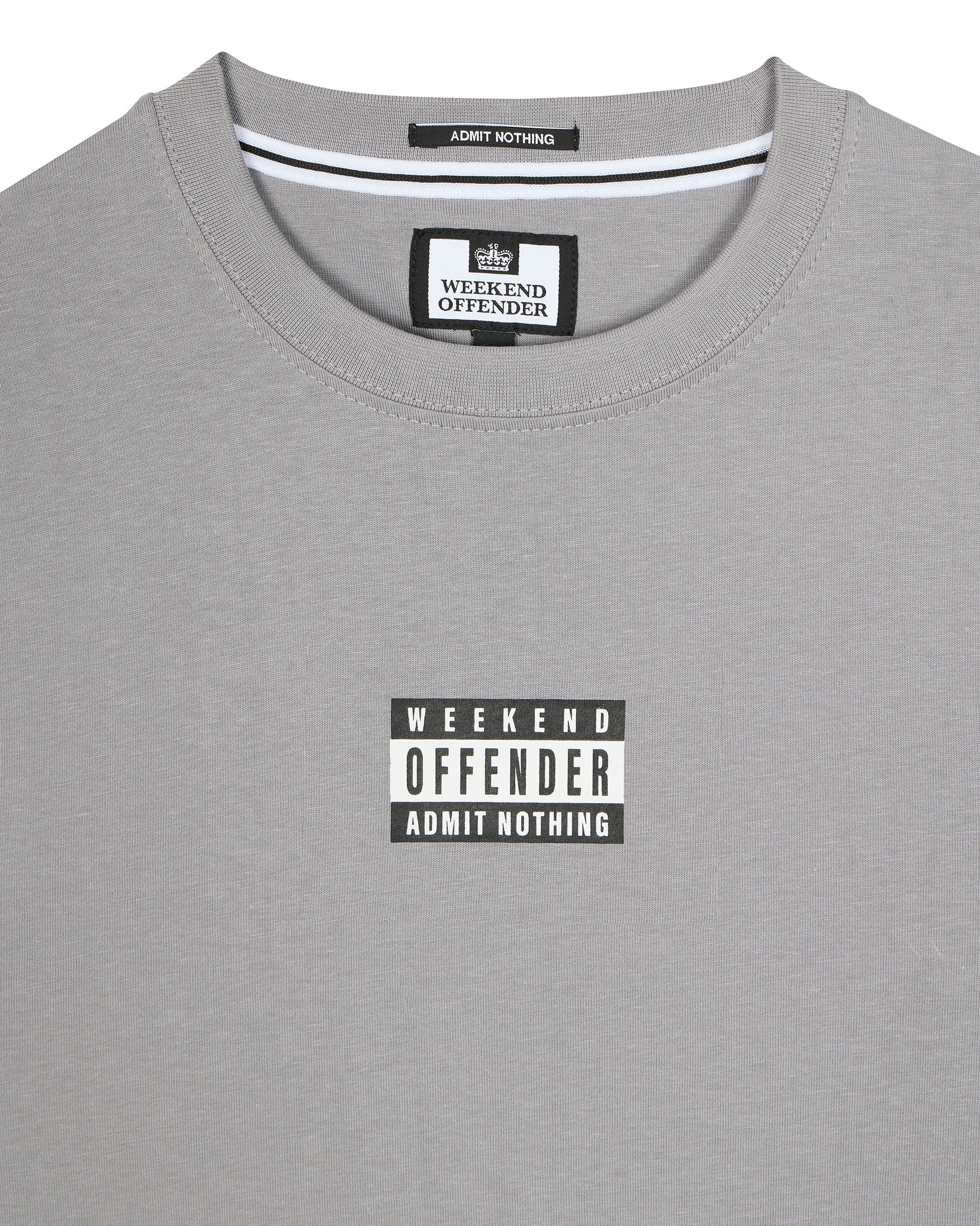 Explicit Graphic T-Shirt Light Grey