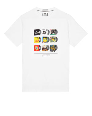 Sleeves Graphic T-Shirt White