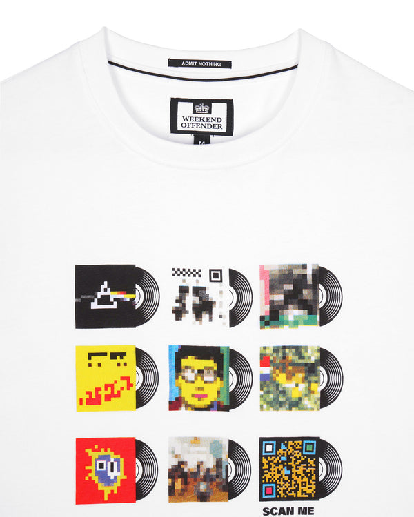 Sleeves Graphic T-Shirt White