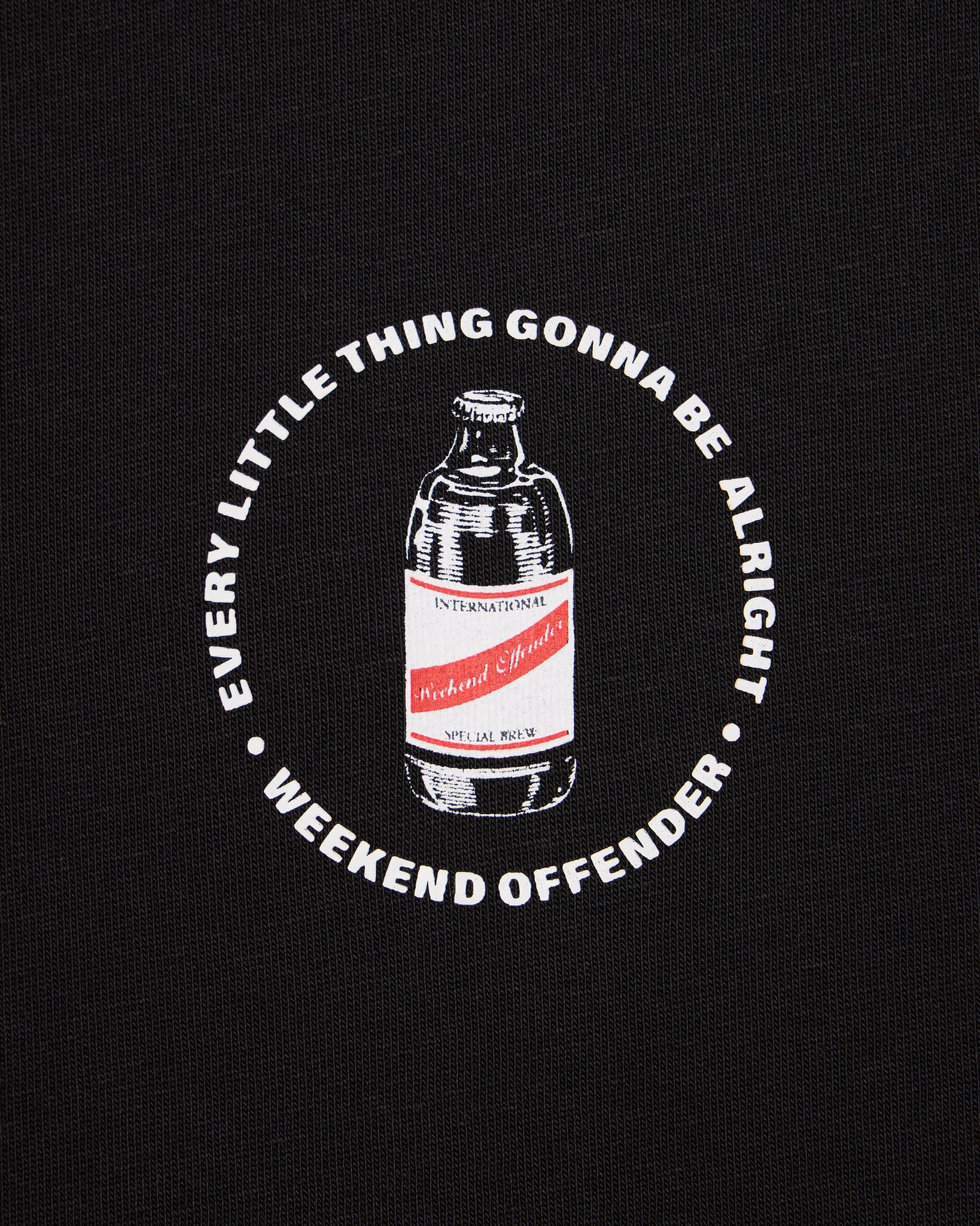 Alright Graphic T-Shirt Black