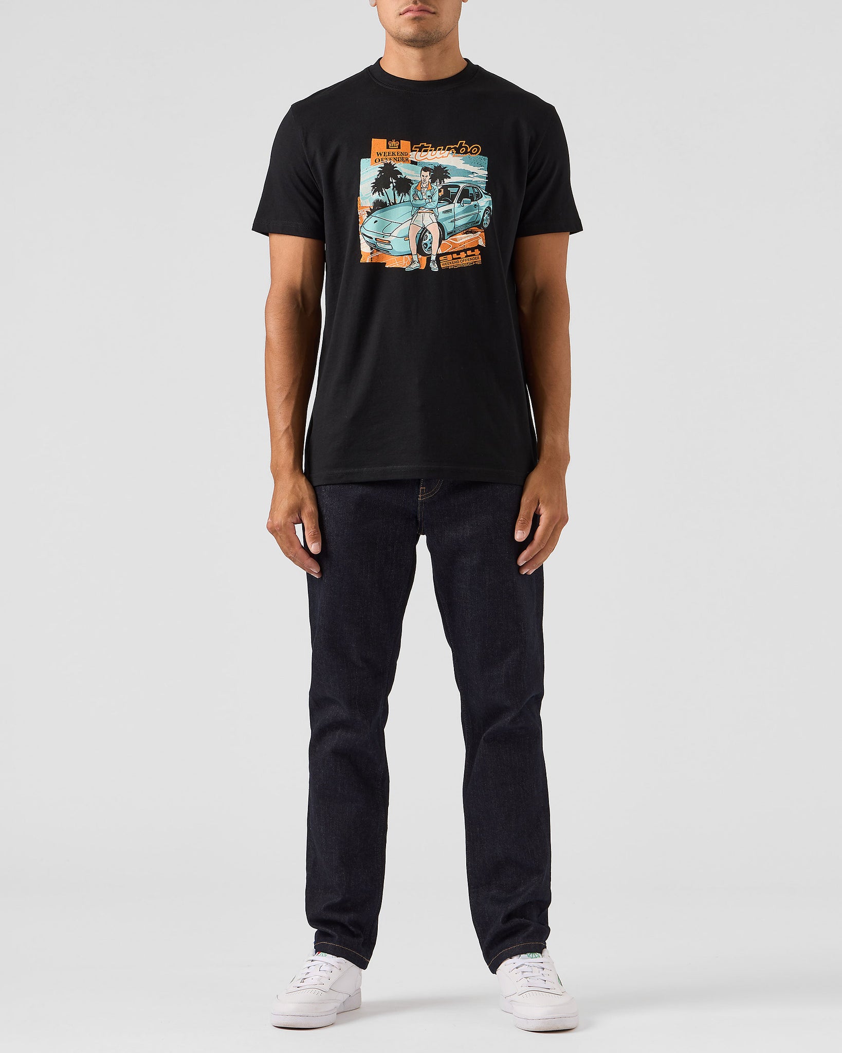 944 Graphic T-Shirt Black