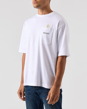 Aciiid Oversized Graphic T-Shirt White