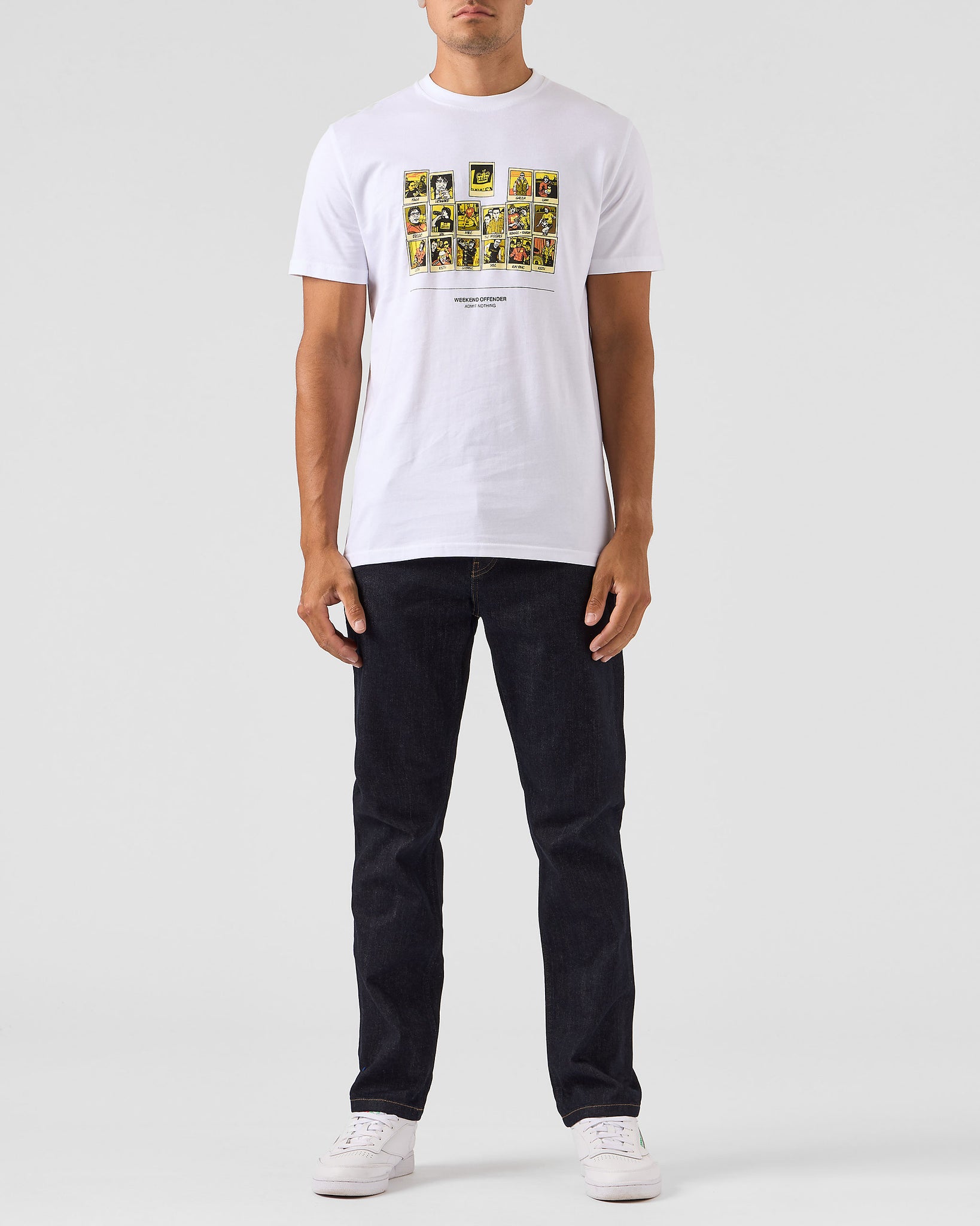 Polaroids Graphic T-Shirt White