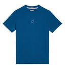 Smile Graphic T-Shirt Juniper Blue