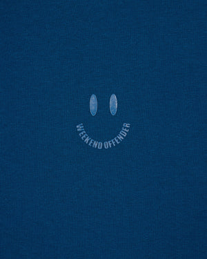 Smile Graphic T-Shirt Juniper Blue