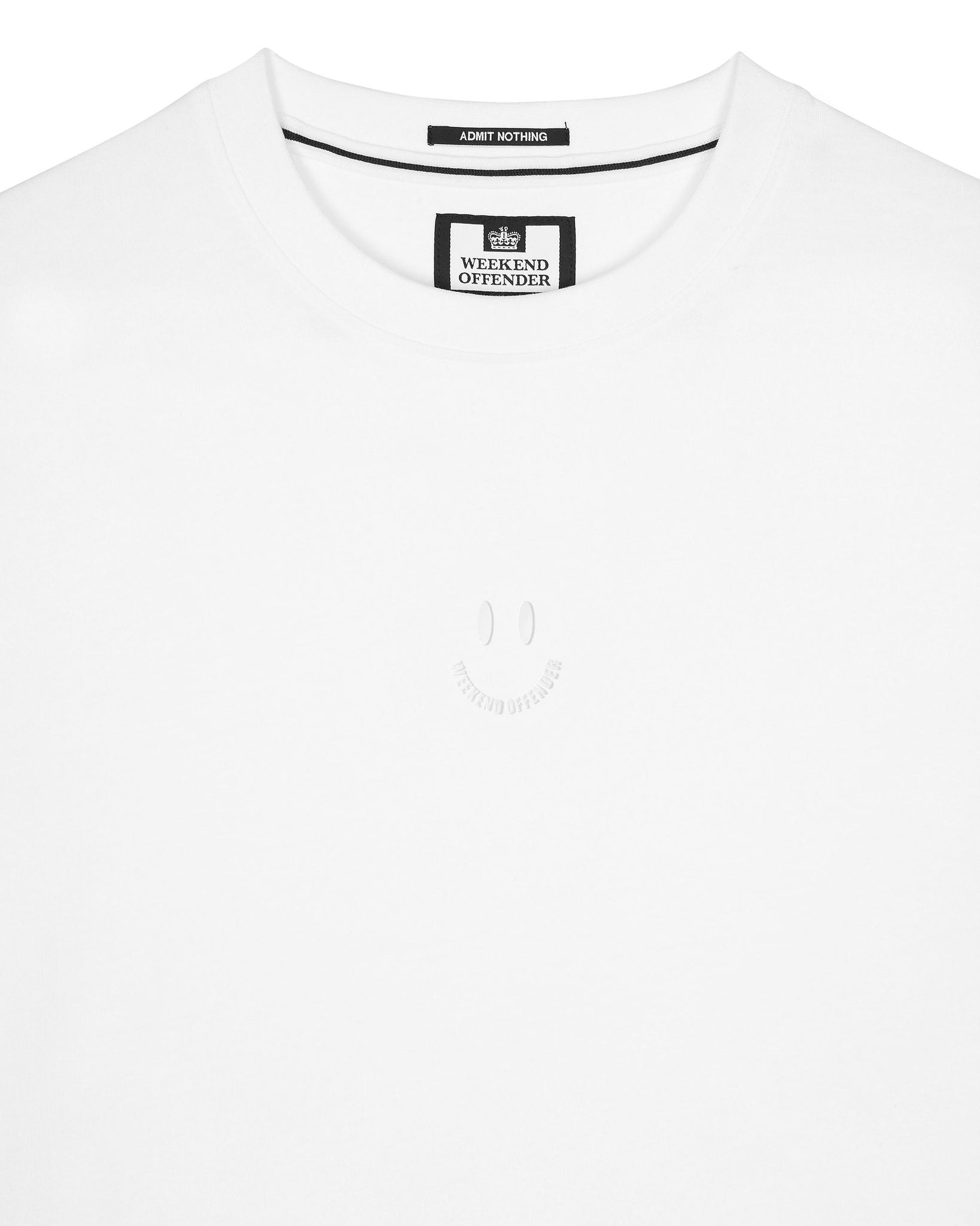 Smile Graphic T-Shirt White
