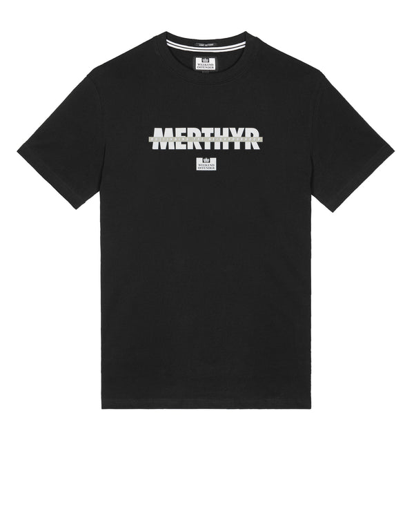 City Series 7 Merthyr T-Shirt Black