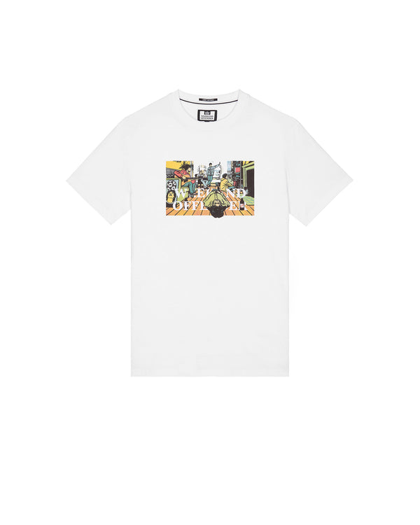 Kids Stratford Avenue Graphic T-Shirt White