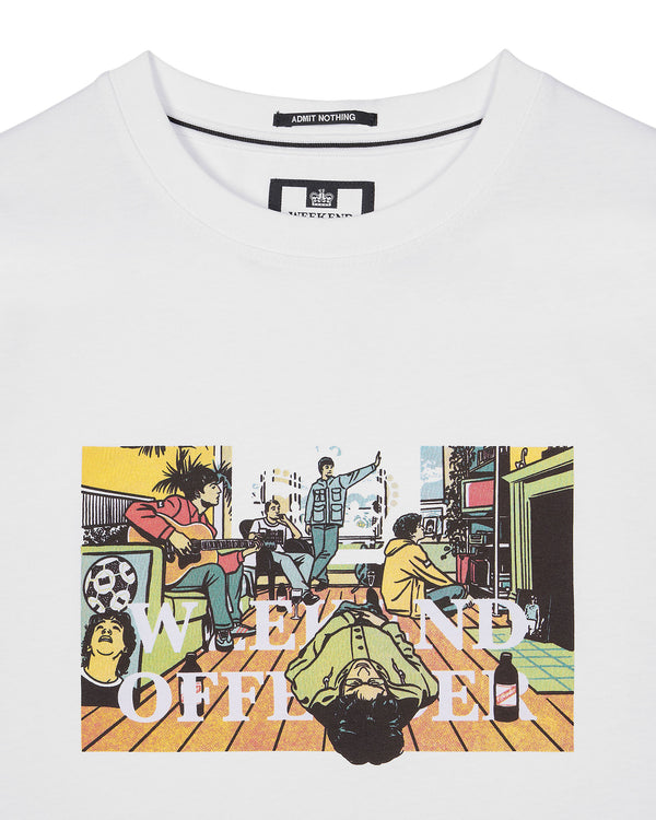 Stratford Avenue Graphic T-Shirt White