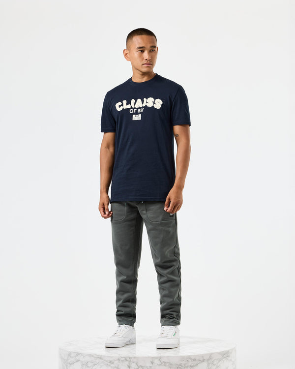 T-Shirt mit Grafik „Class of 88“ in Marineblau