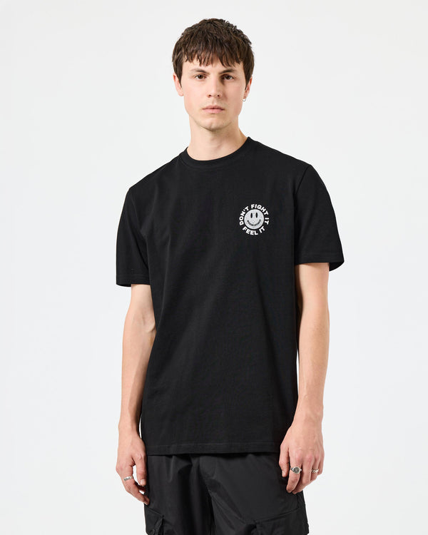 Feel It Graphic T-Shirt Black