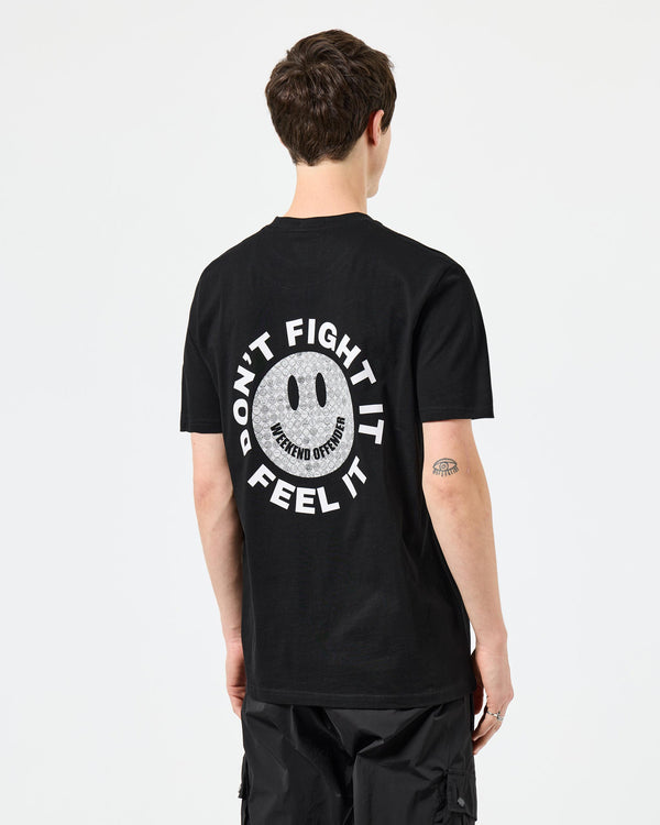 Feel It Graphic T-Shirt Black