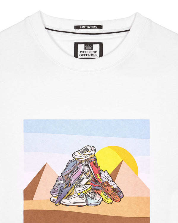 Geeza Graphic T-Shirt White