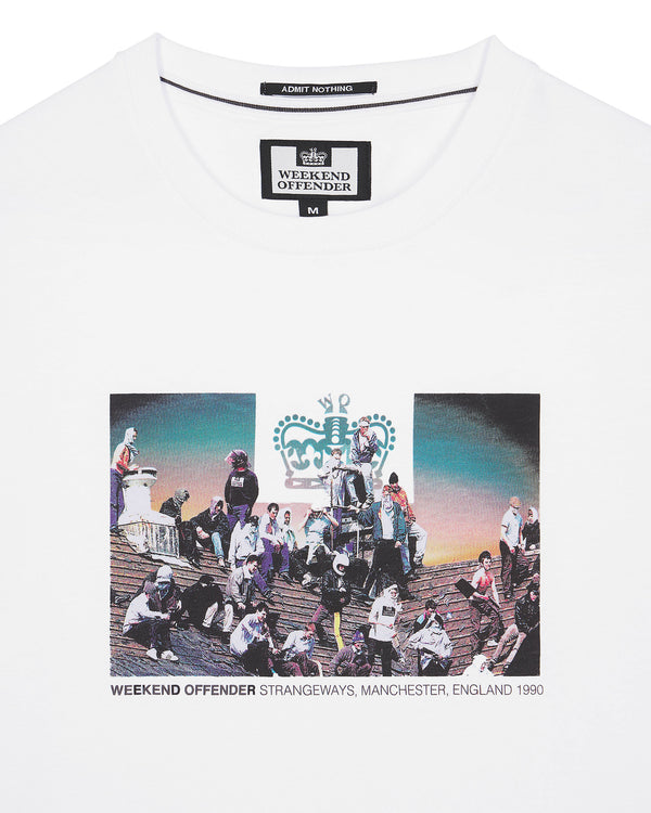 Strangedays Graphic T-Shirt White