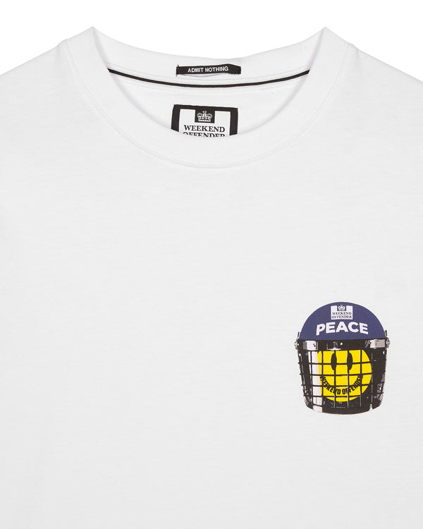 Metropolitan Peace Graphic T-Shirt White