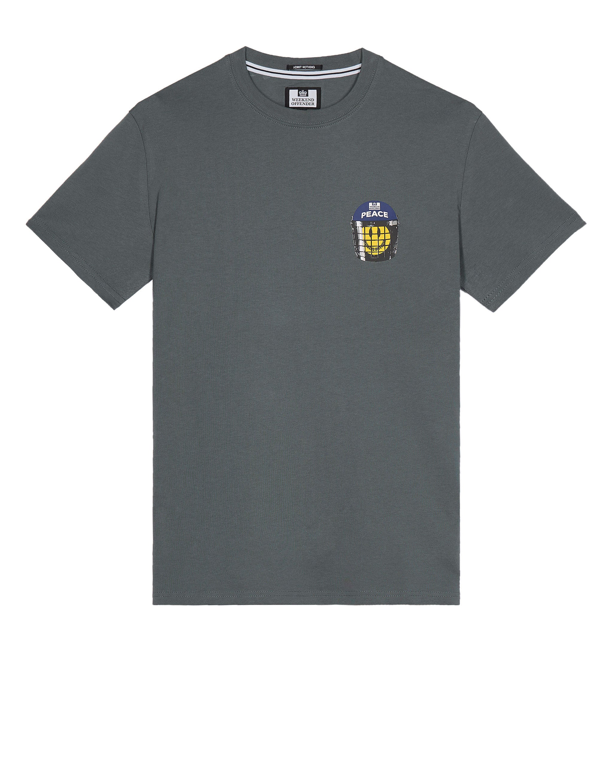 Metropolitan Peace Graphic T-Shirt Zinc