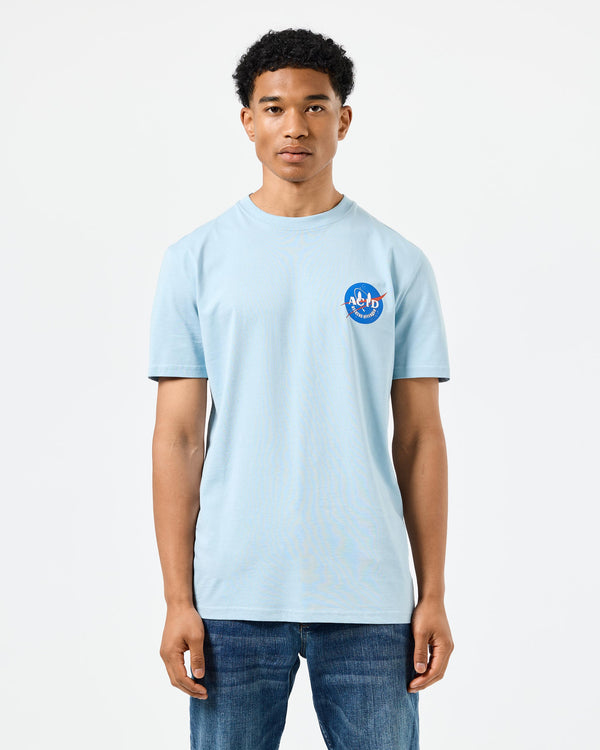 Nasa Graphic T-Shirt Arctic Blue