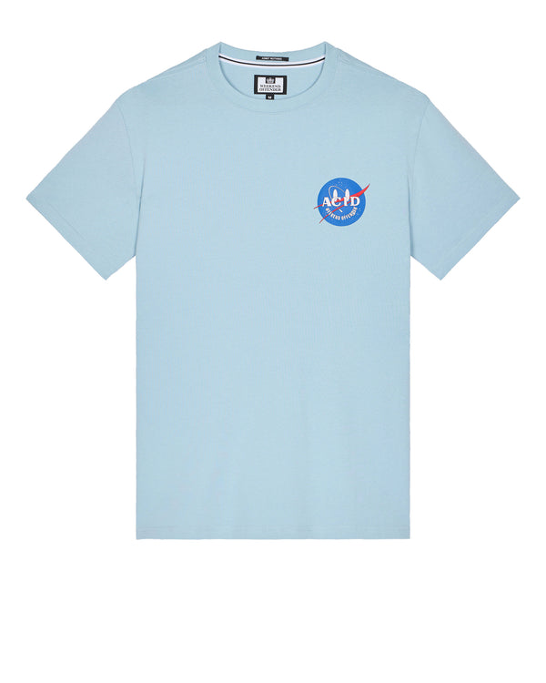 Nasa Graphic T-Shirt Arctic Blue