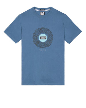 Supersonic Graphic T-Shirt Baltic Blue