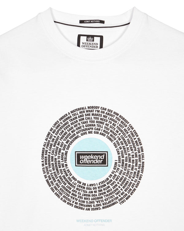 Supersonic Graphic T-Shirt White