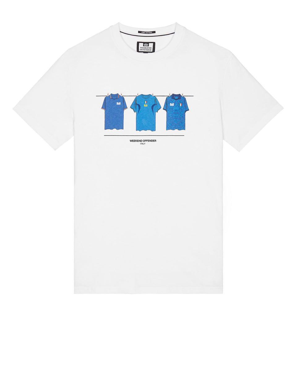 Italy Shirts TShirt White Weekend Offender