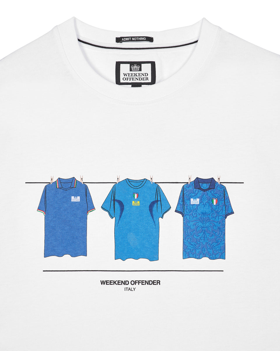 Italy Shirts TShirt White Weekend Offender