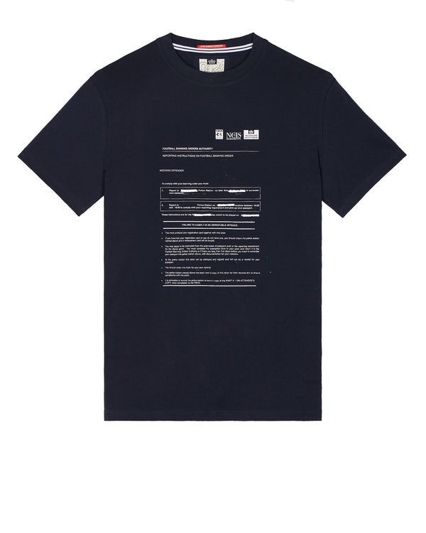 Banning Order Graphic T-Shirt Navy