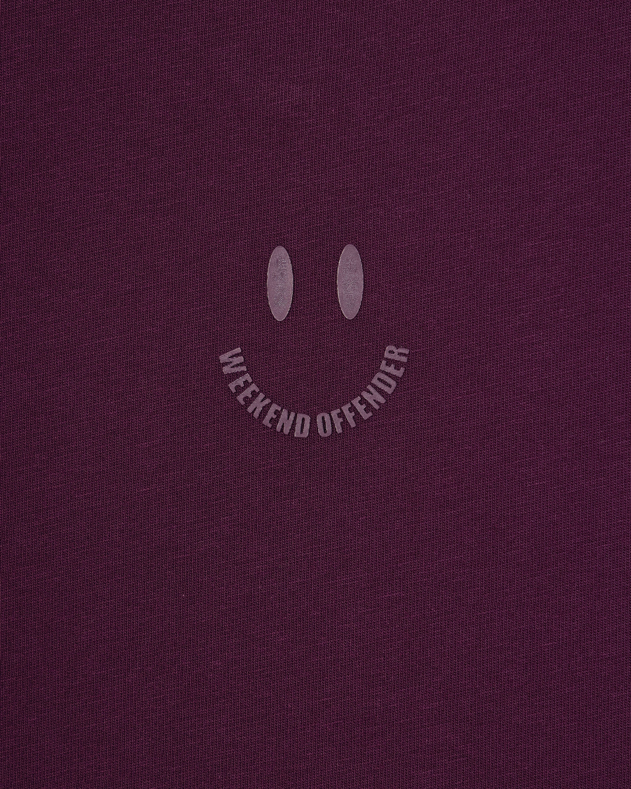 Smile Graphic T-Shirt Acai Berry