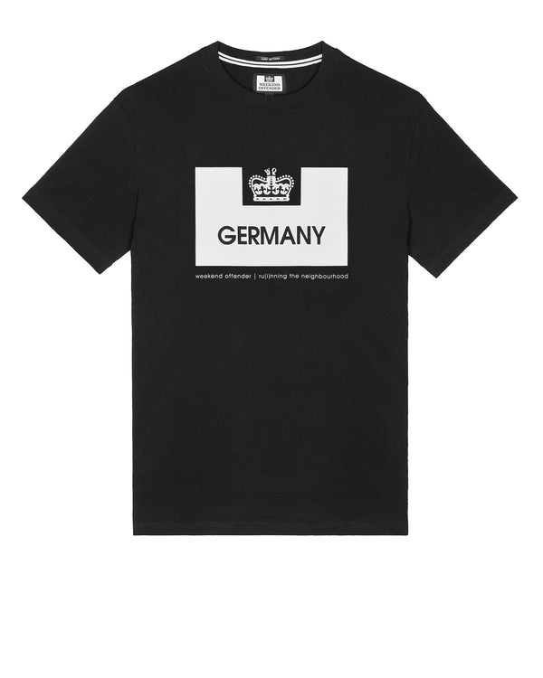 Country Series Germany T-Shirt Black/White