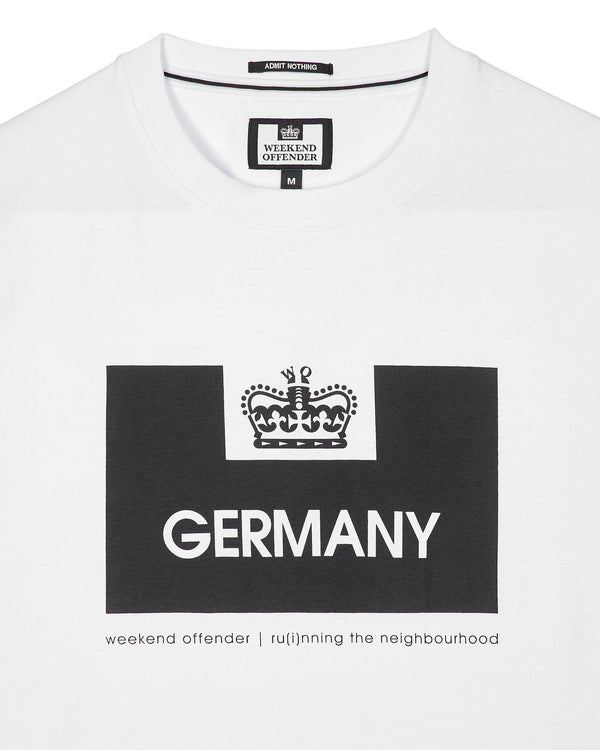 Country Series Germany T-Shirt White/Black