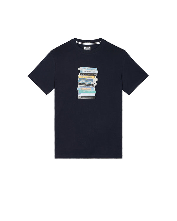 Kids Tapes Graphic T-Shirt Navy