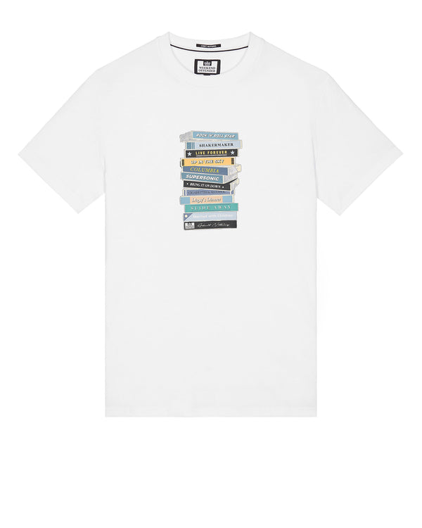 Tapes Graphic T-Shirt White