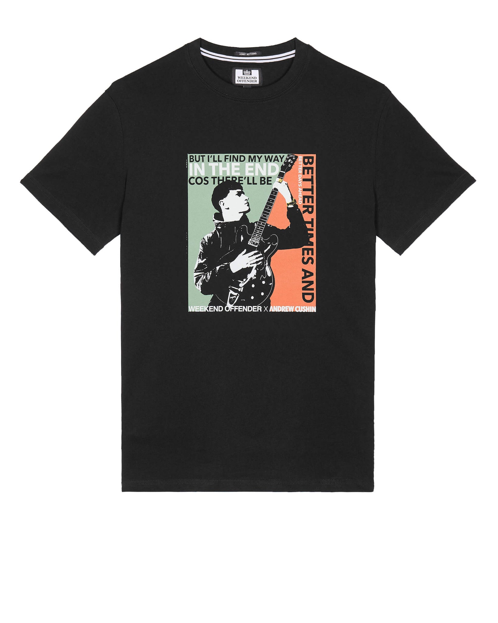 Andrew Cushin T-Shirt Black