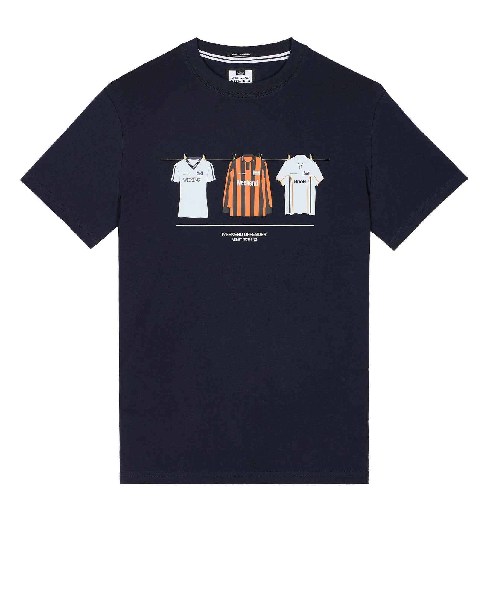 Luton Shirts T-Shirt Navy