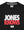 Jones Knows Graphic T-Shirt Black