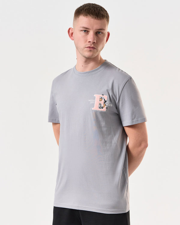 Ryder Graphic T-Shirt Smokey Grey