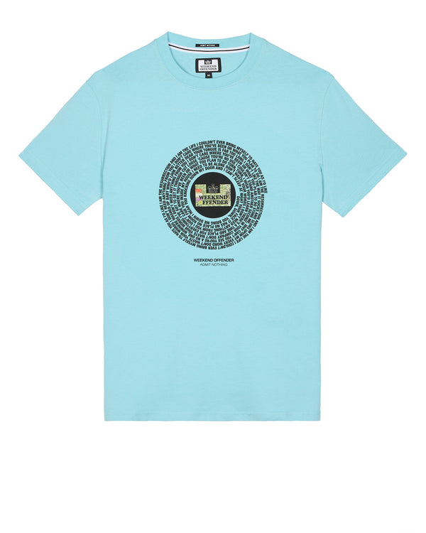 Resurrection Graphic T-Shirt Saltwater Blue