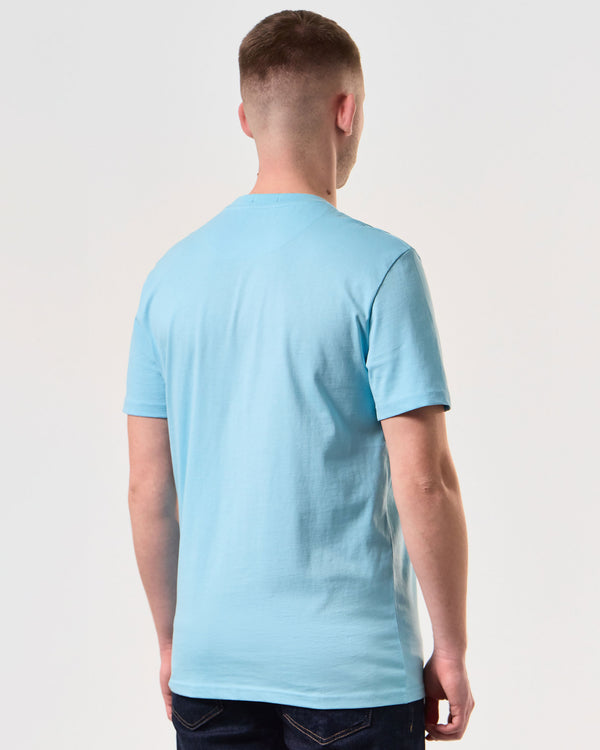 Bonpensiero Graphic T-Shirt Saltwater Blue