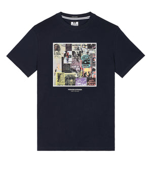 Posters Graphic T-Shirt Navy