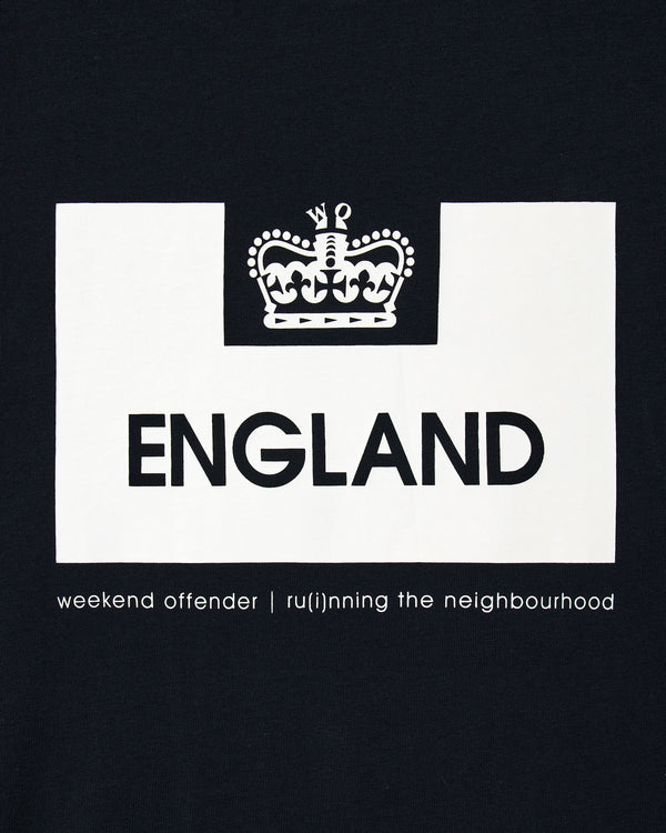 Country Series England T-Shirt Navy