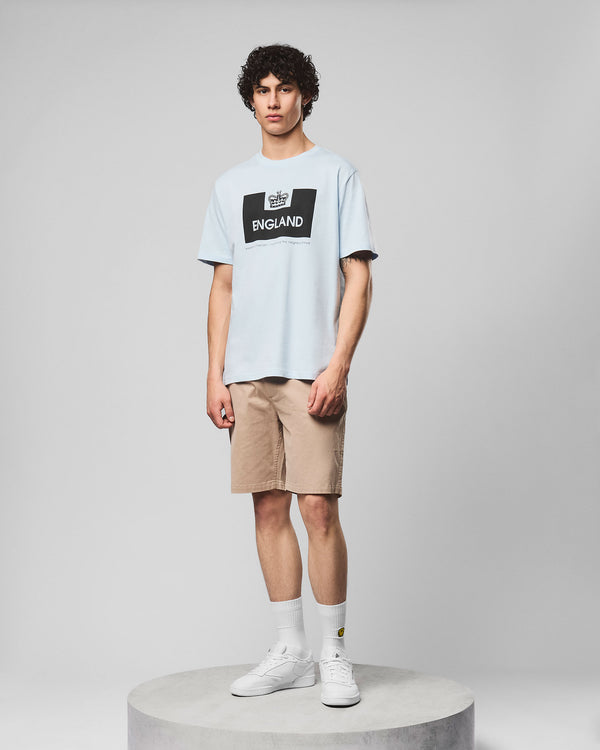 Country Series England T-Shirt Sky Blue