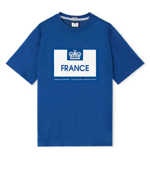 Country Series France T-Shirt Blue