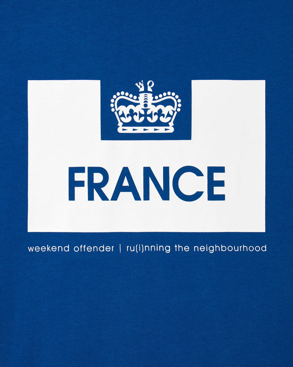 T-shirt Francia Serie Nazioni Blu