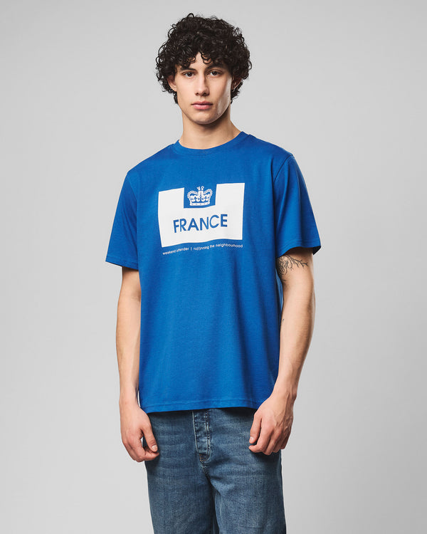 T-shirt Francia Serie Nazioni Blu
