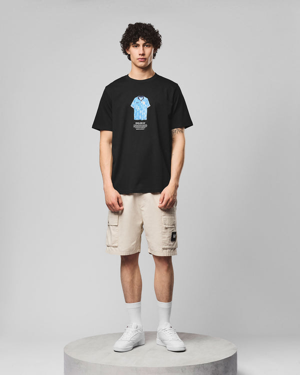 T-shirt Grafica Macellaio Nera