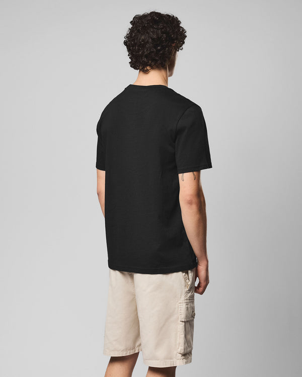 T-shirt grafica Zidane nera