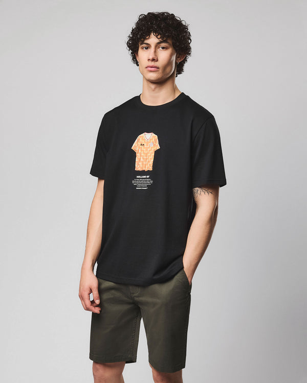 T-shirt Gullit Graphic nera