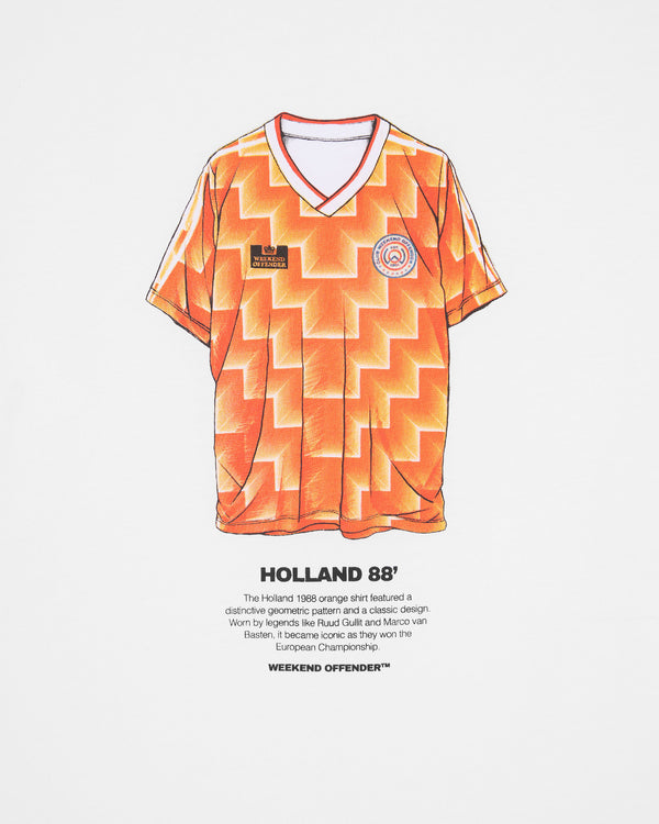 T-shirt Gullit con stampa grafica bianca